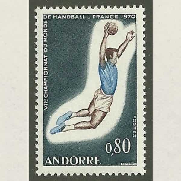 Andorra, French - Scott # 195 VF MNH