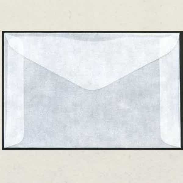 # 4 Glassine Envelope - Package of 100
